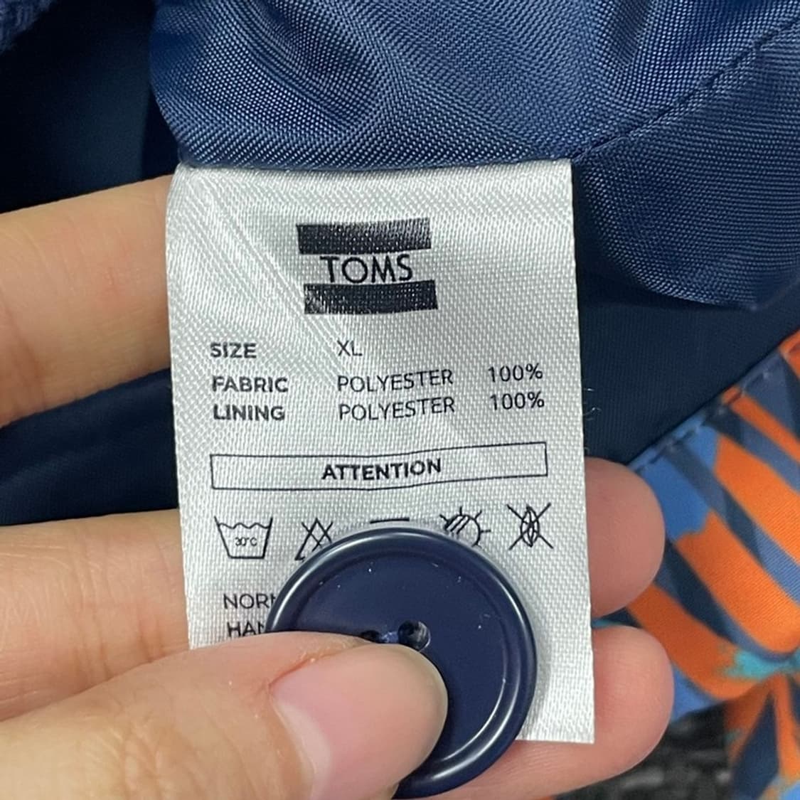 톰스 트로피컬 패턴 자켓 v0319 상품이미지8