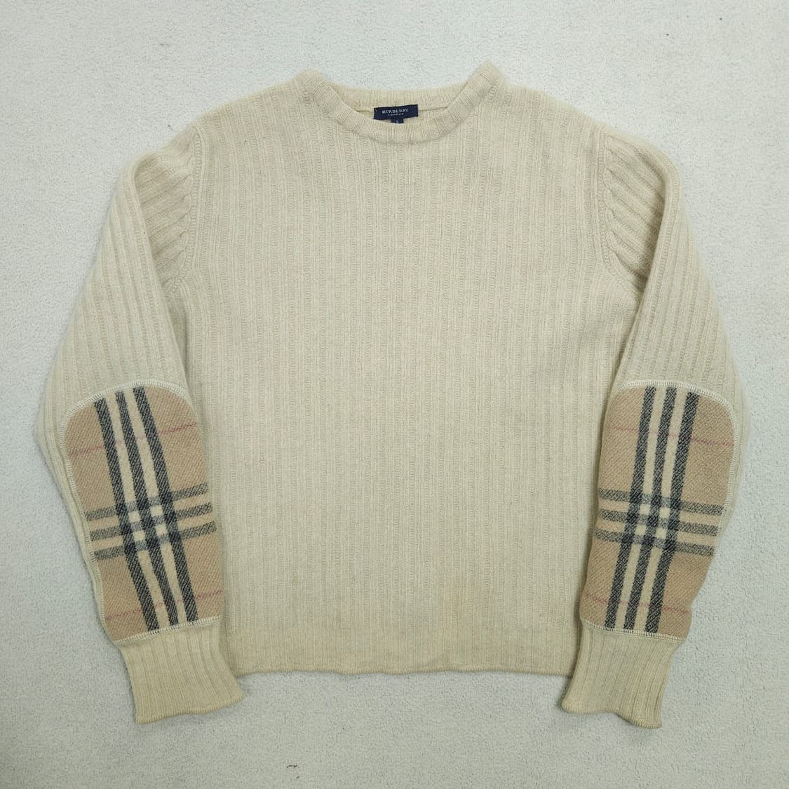 버버리 엘보 패치 메리노울 니트 L 상품이미지1