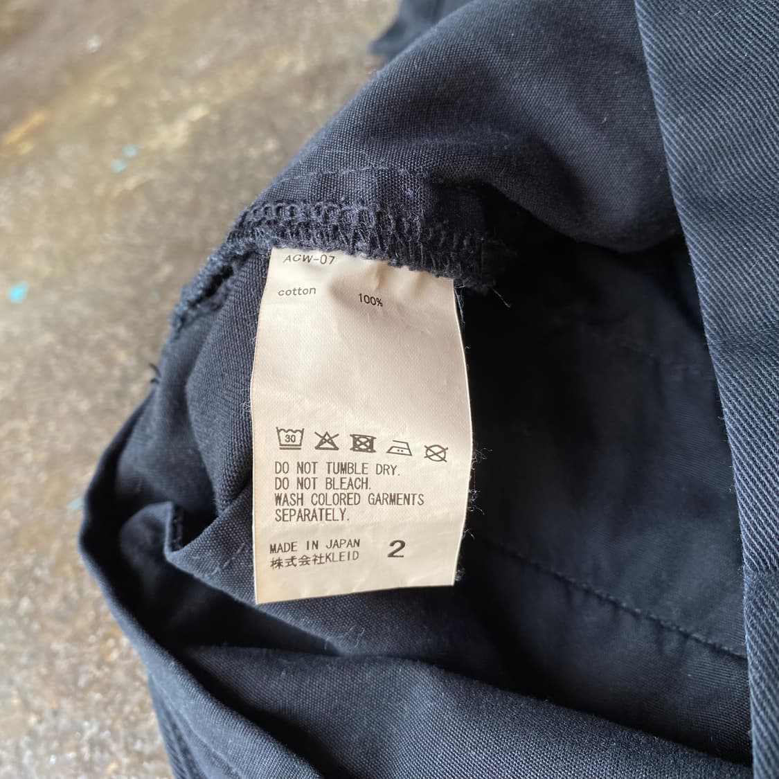 (2) 안셀름 데미지 와이드 치노 팬츠 상품이미지5