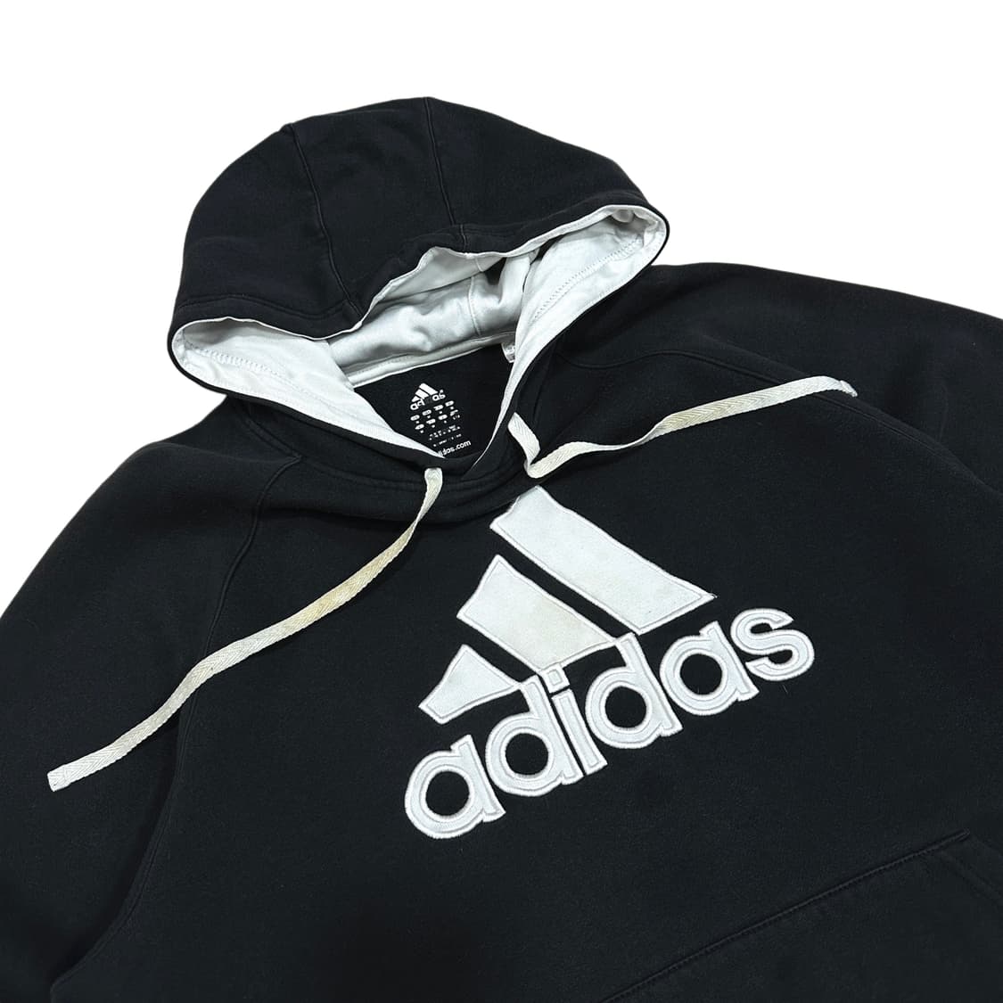Adidas 아디다스 빅로고 오버핏 후드티 상품이미지4