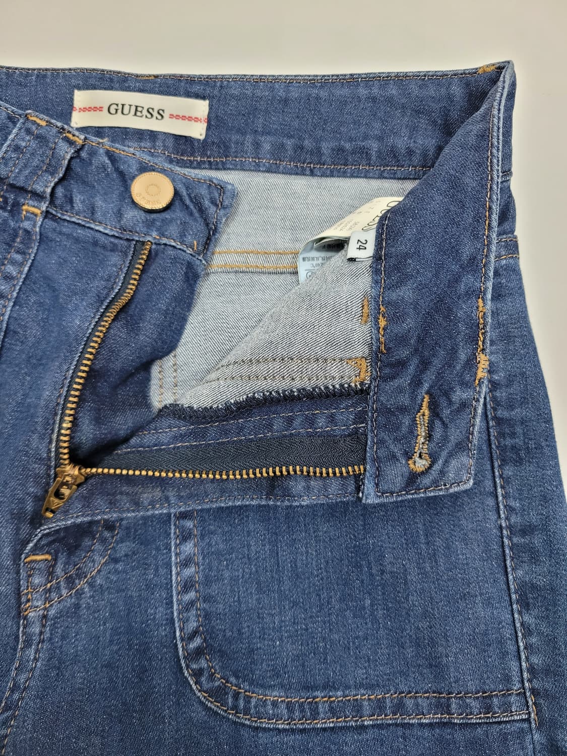 GUESS 21SS 부츠컷 데님 청바지 / 여 58 (24) DBL 스판 상품이미지7