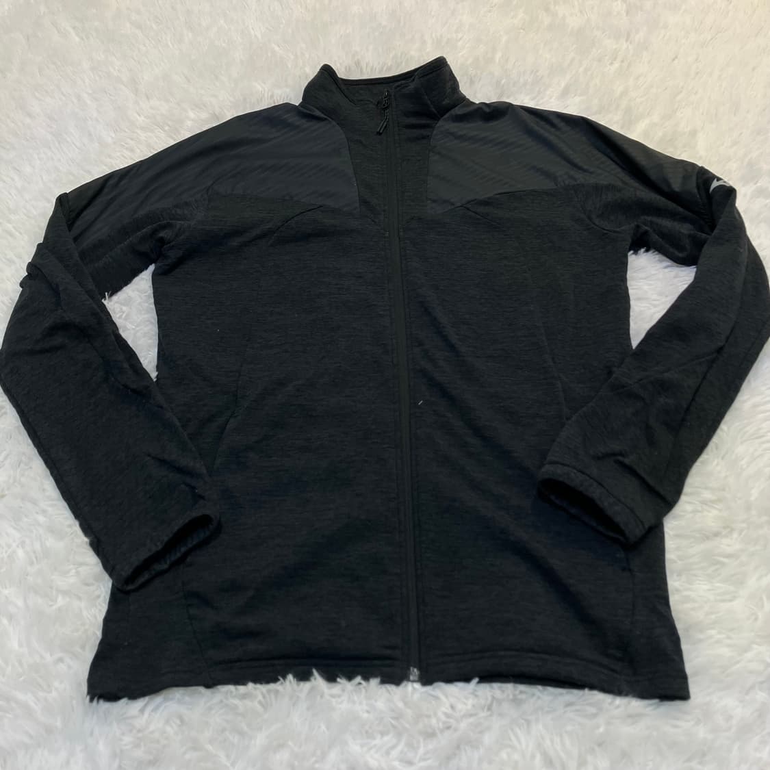 미즈노 차콜 러닝 기능 집업 834 y2k 스트릿 모리 갸루 일본빈티지 상품이미지3