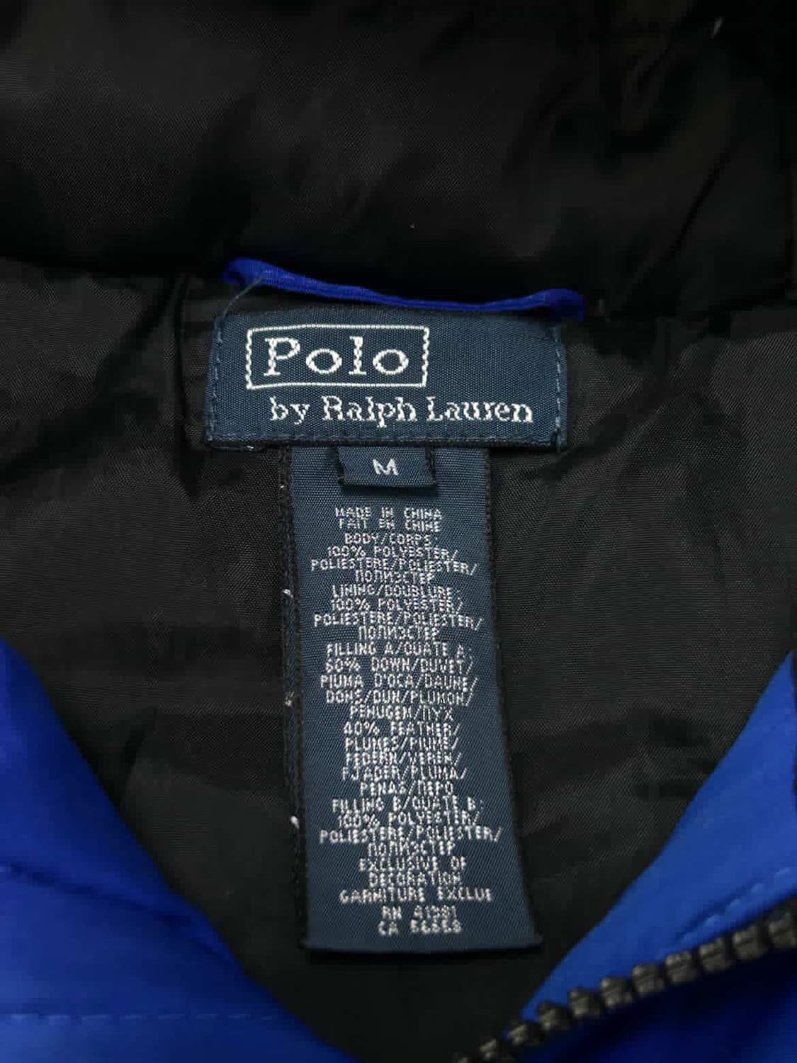 폴로 빅포니 코발트블루 패딩조끼 상품이미지7