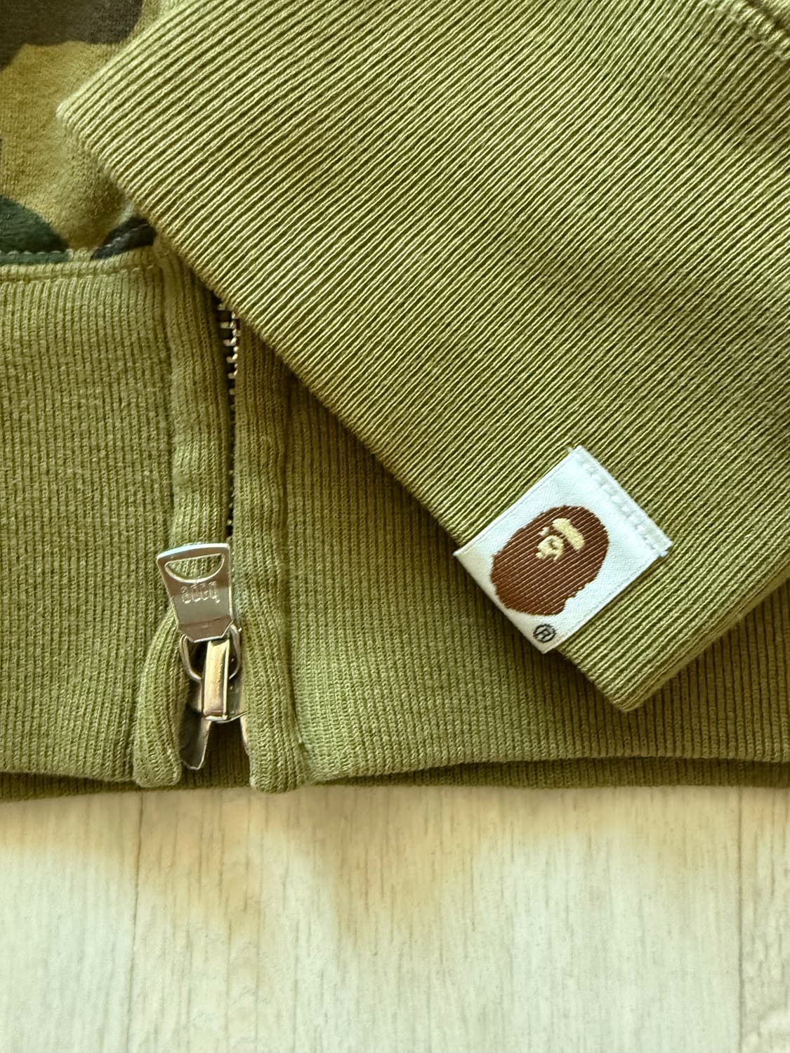 베이프 샤크후드 녹계 (L) 상품이미지3