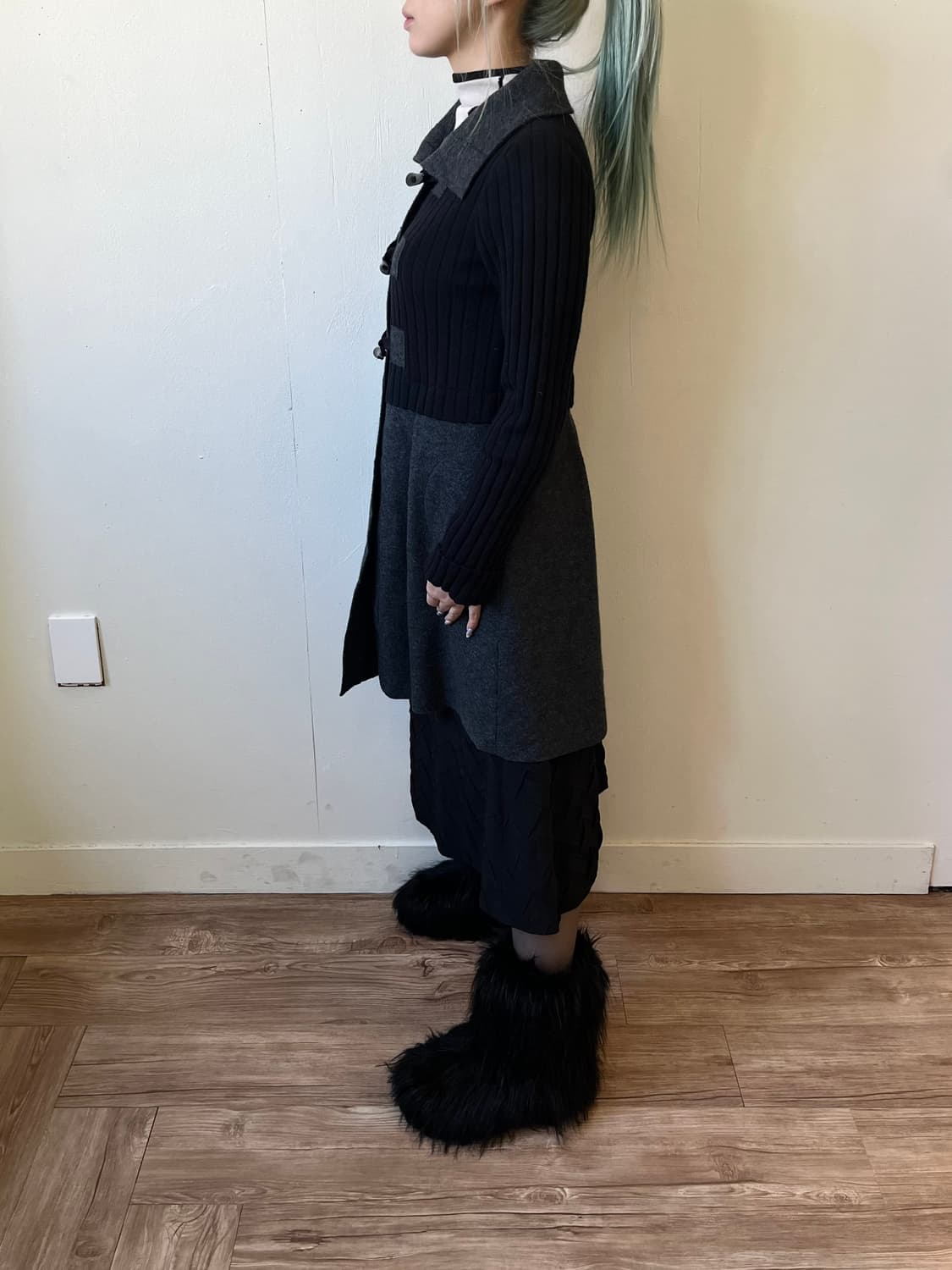 FESTENIR 더플 코트 상품이미지8