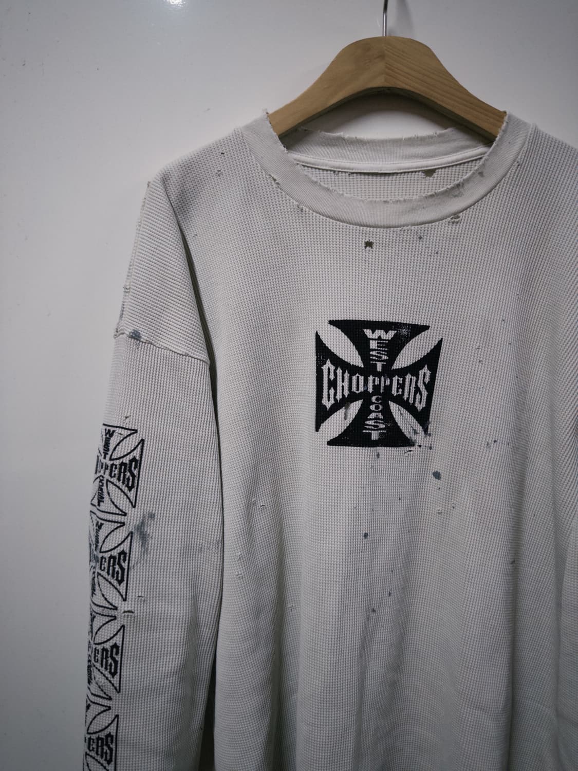 빈티지 웨스트 와플긴팔 상품이미지2