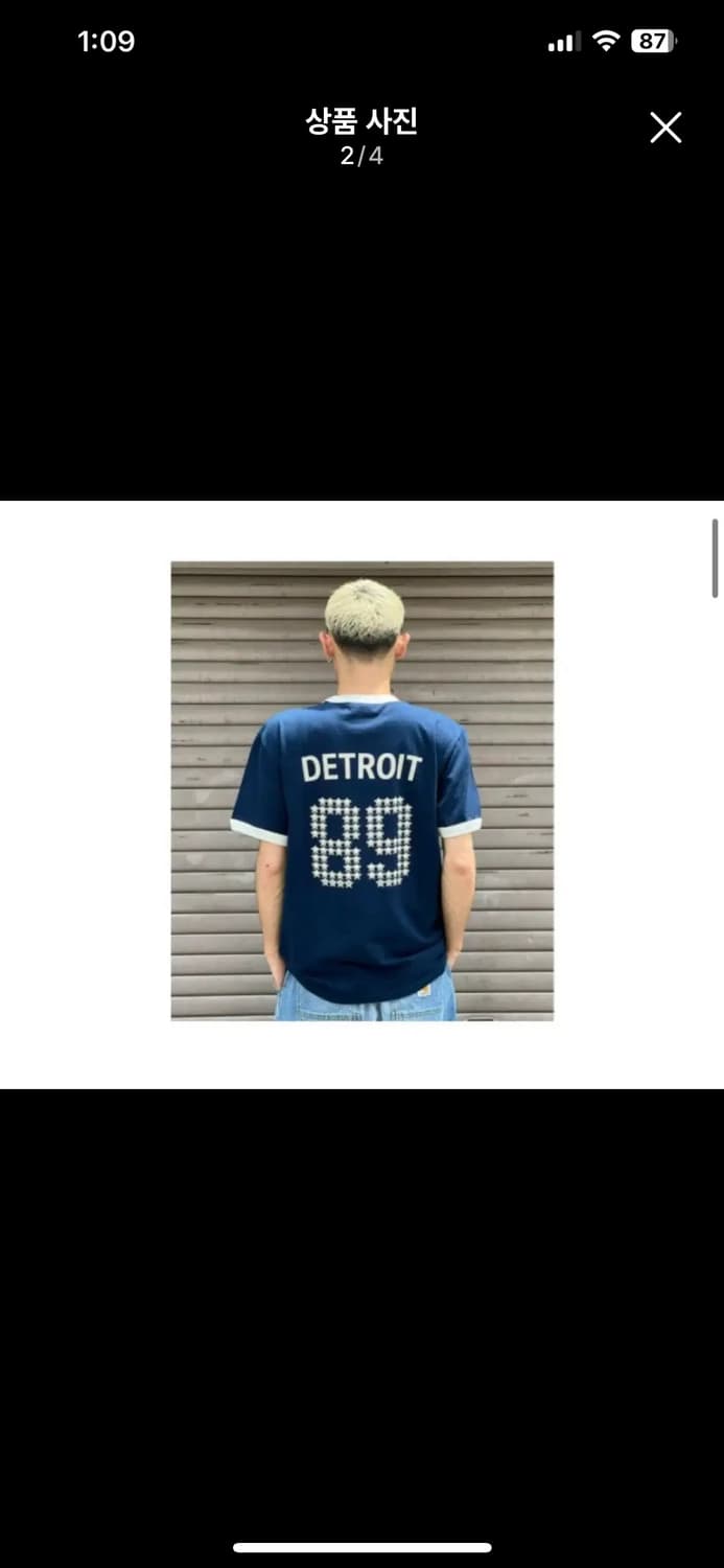 칼하트 wip 링거티 m 새상품 상품이미지2