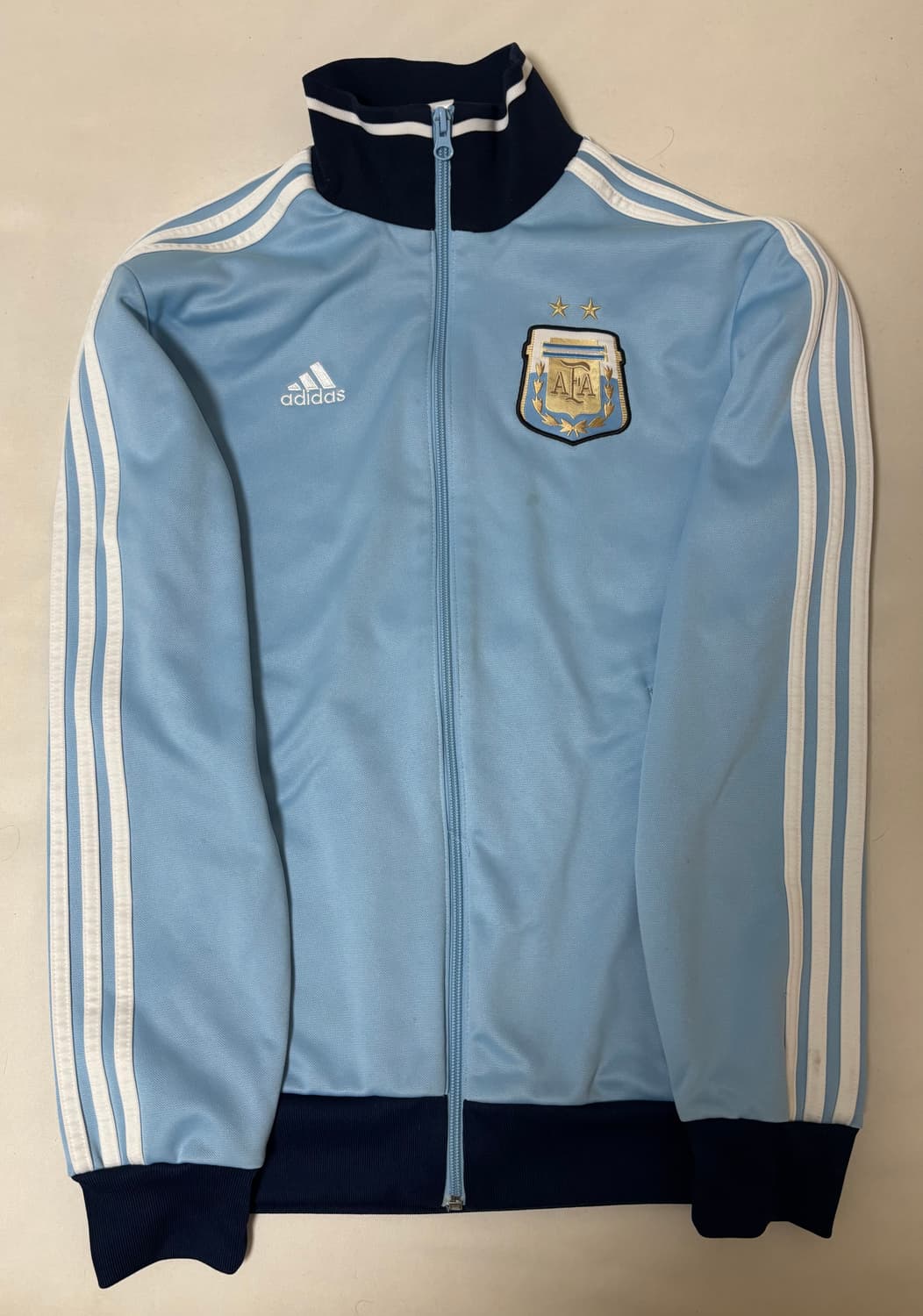 아디다스 아르헨티나 리오넬메시 축구 트랙탑 져지 상품이미지1