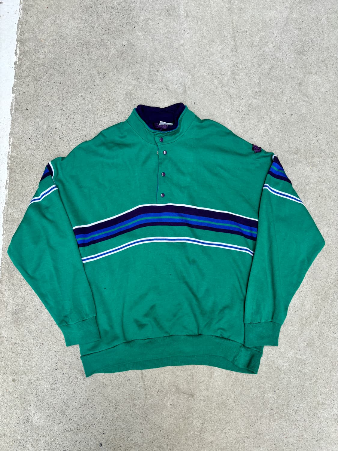 Adidas그린 스트라이프 맨투맨 상품이미지7