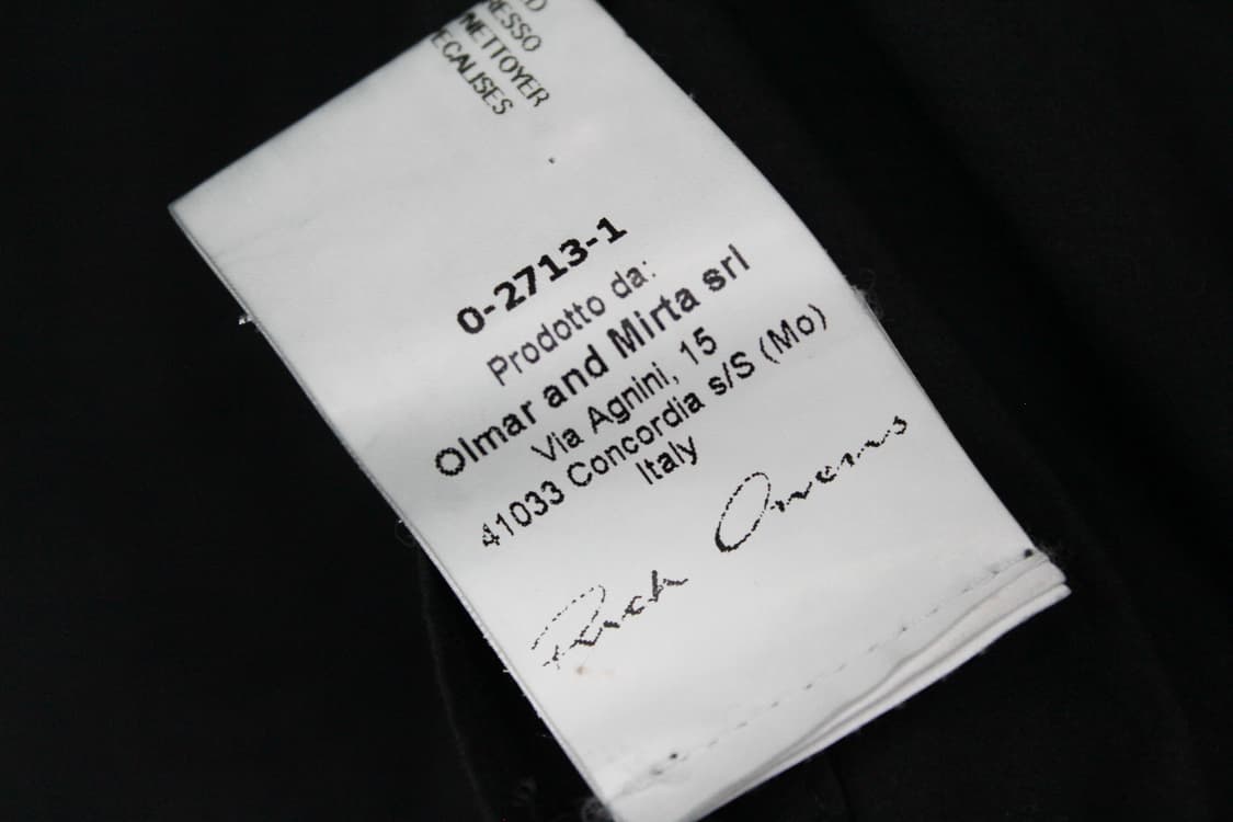 Rick Owens 15ss 릭오웬스 램스킨 레더 하이넥 바이커 자켓 상품이미지10