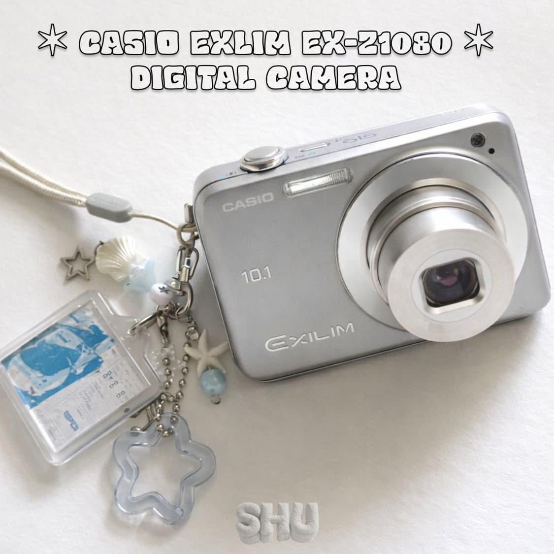 카시오 엑슬림 EX-Z1080 빈티지 디카 실버 상품이미지1