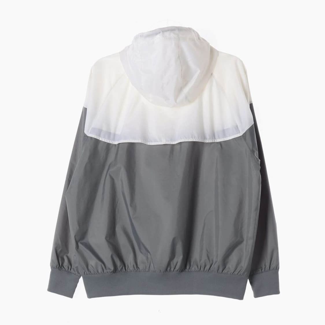 나이키 그레이 화이트 배색 윈드브레이커 L 상품이미지2