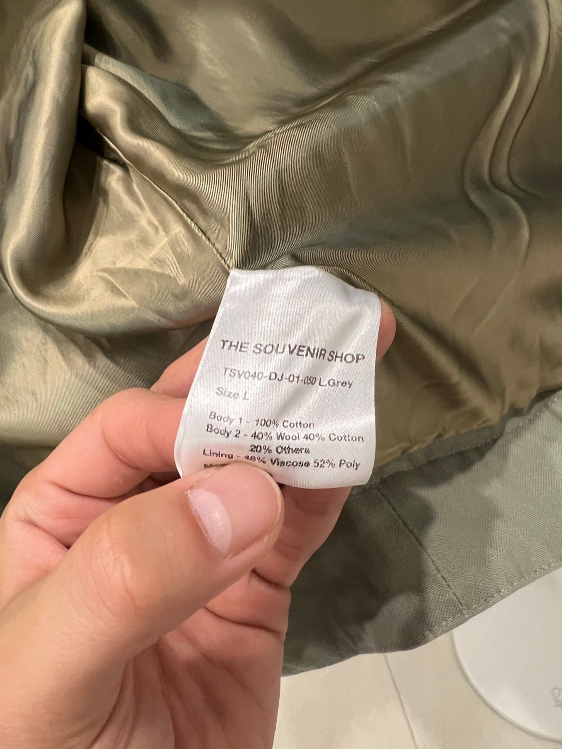 (L) thesouvenirshop 워크자켓 상품이미지5