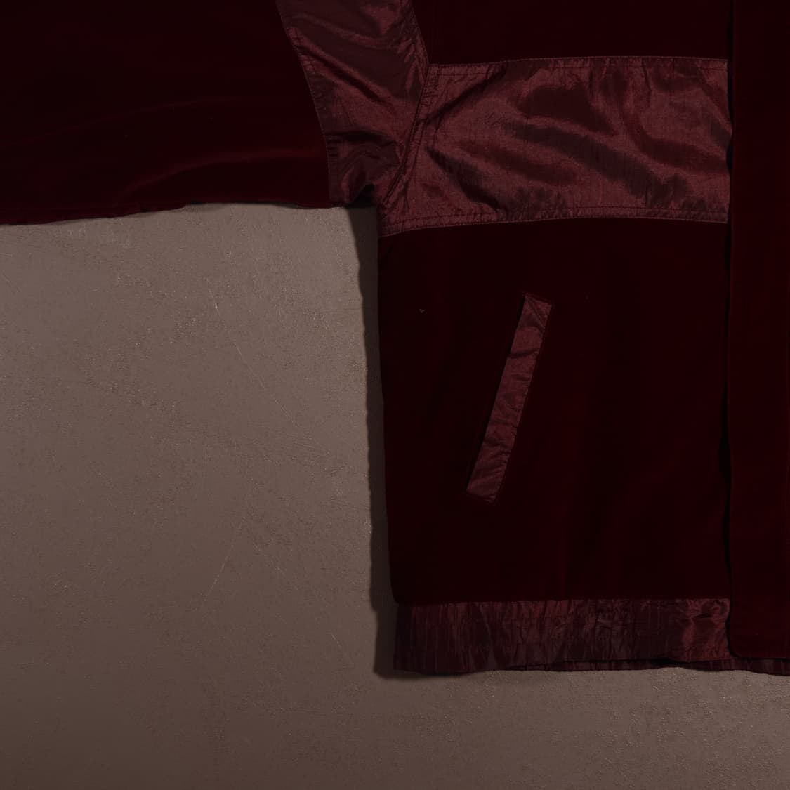 일본빈티지 리버시블 벨벳 블루종 봄버자켓  상품이미지3