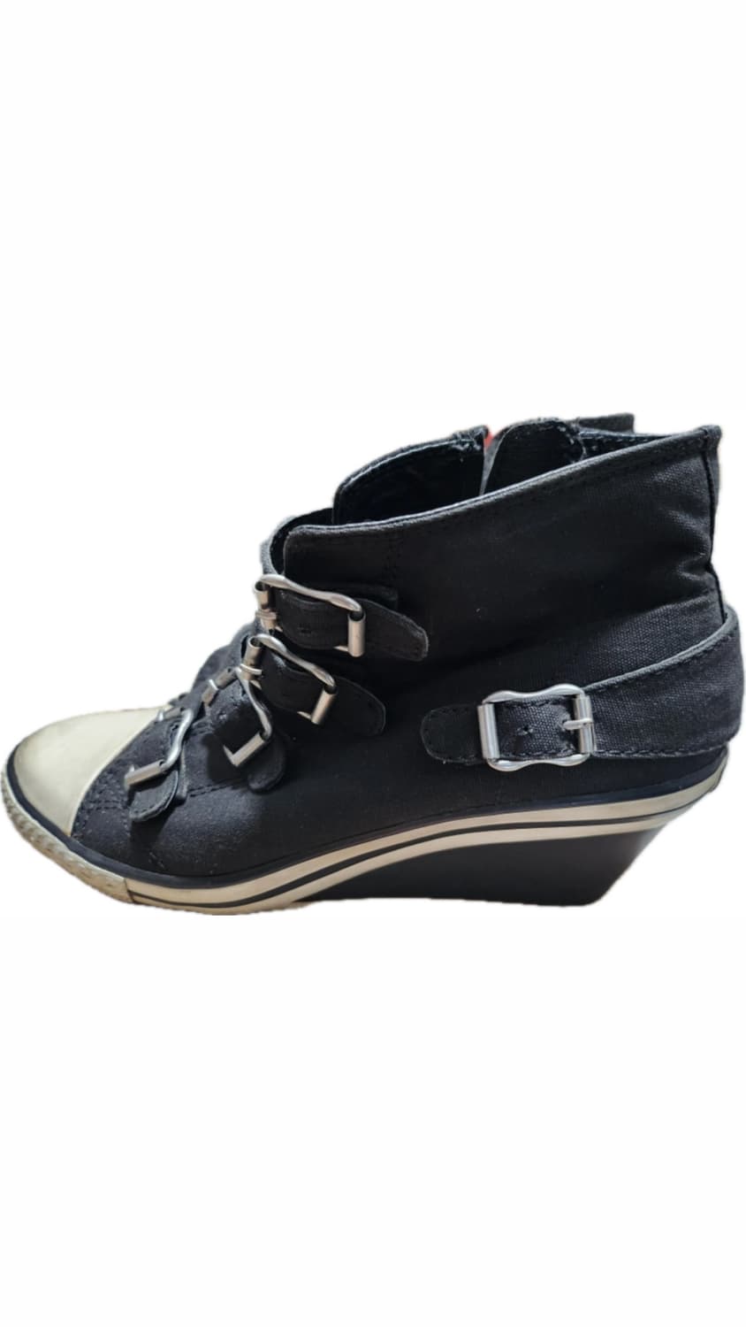 아쉬 스니커즈 웨지힐 블랙 36 37 상품이미지1