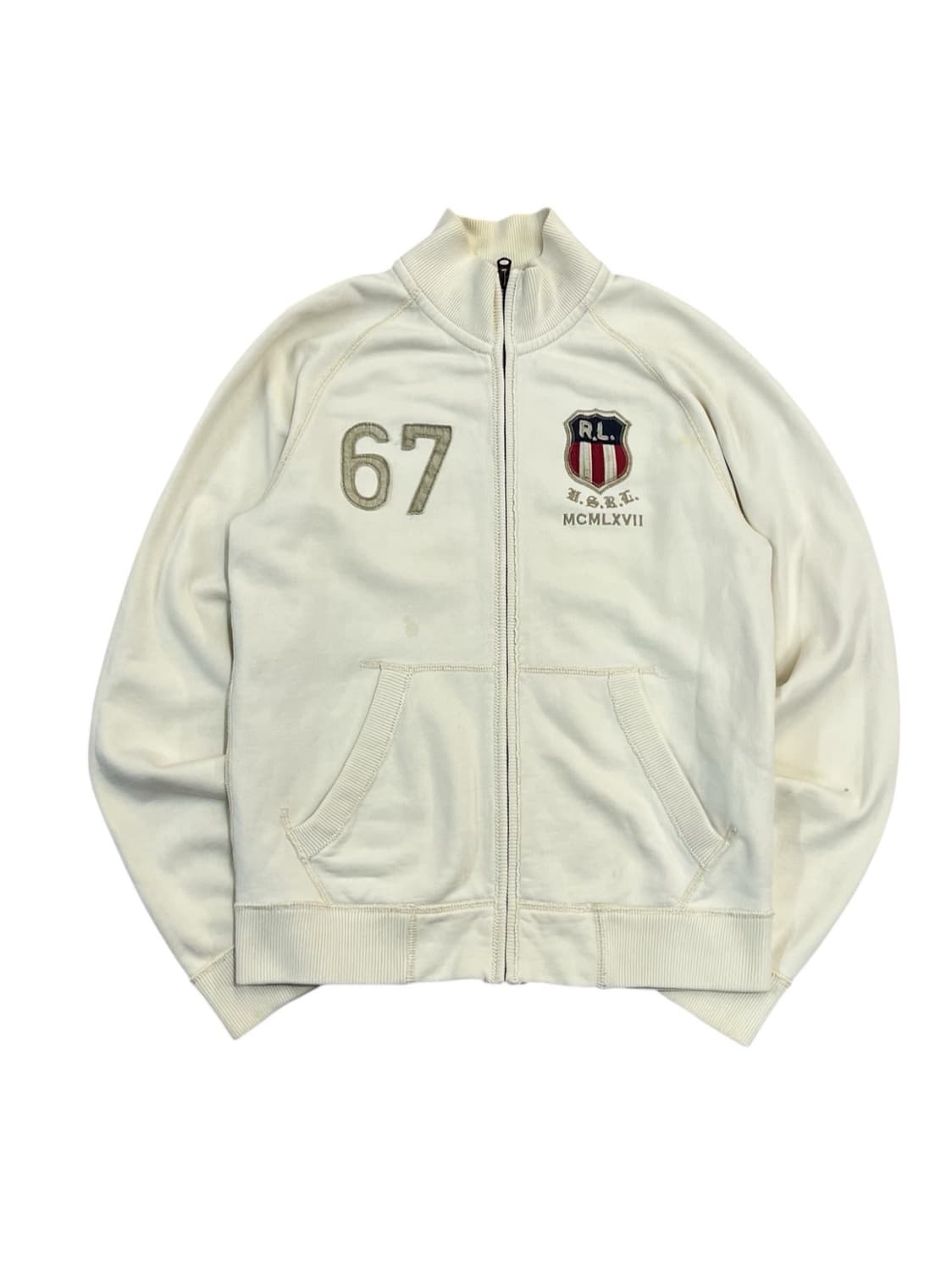 폴로진스 와펜 져지 아이보리 S #csz2180 상품이미지3