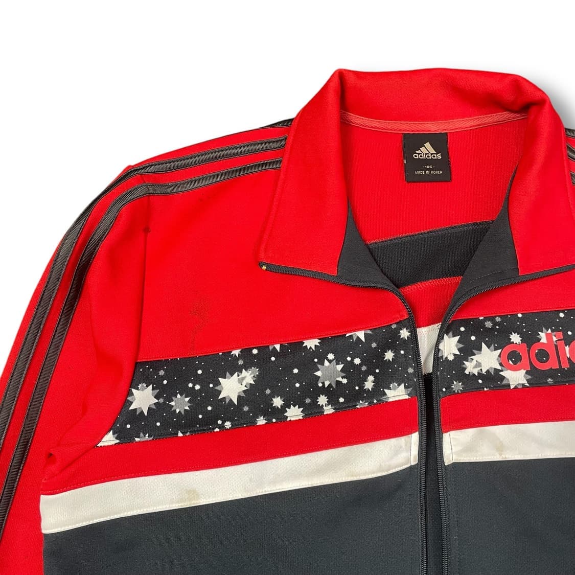 아디다스 레드블랙 스타 져지 트랙탑 105 상품이미지3