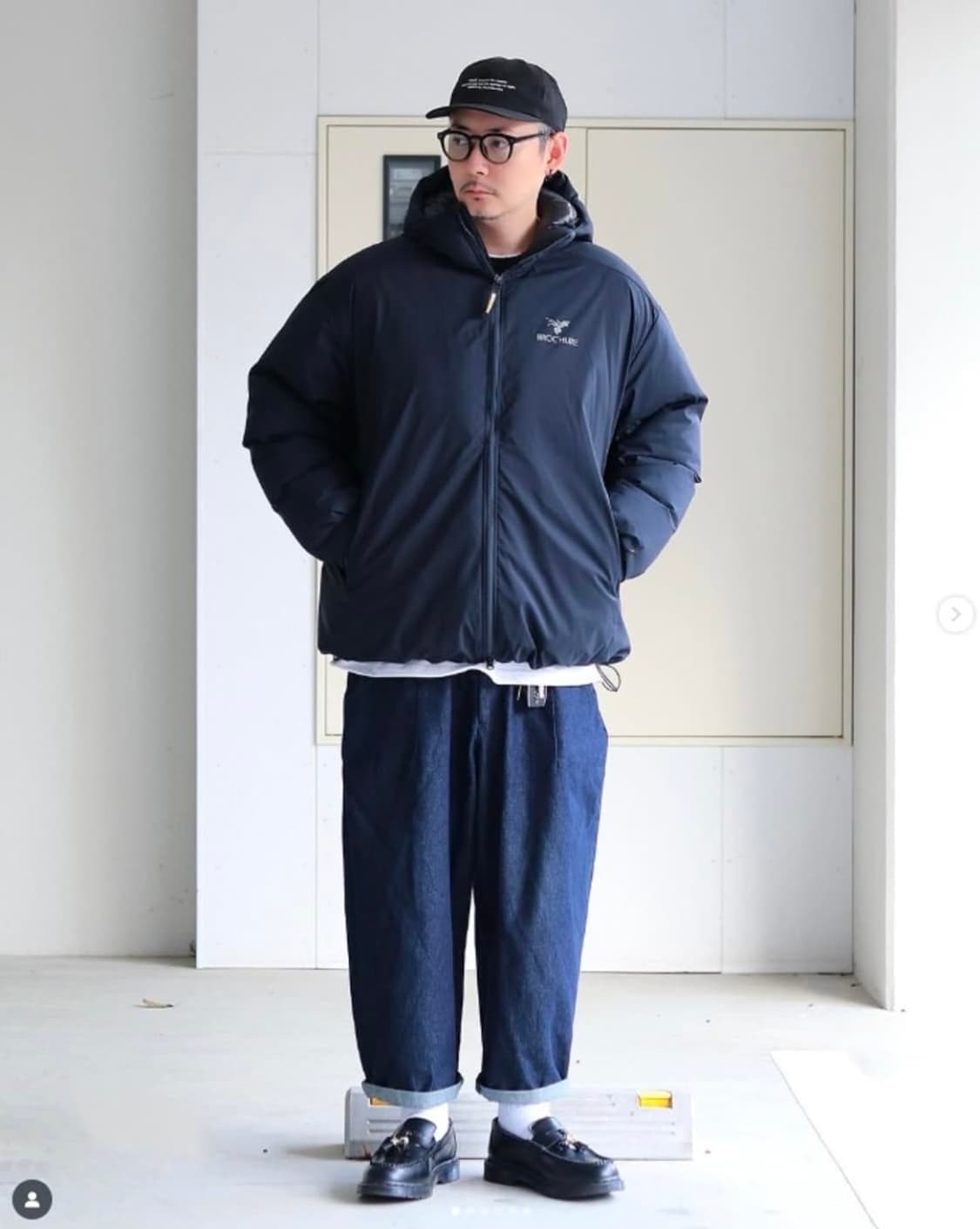 Brochure x Alwayth ARGENTUM 후디 다운패딩 L 상품이미지8