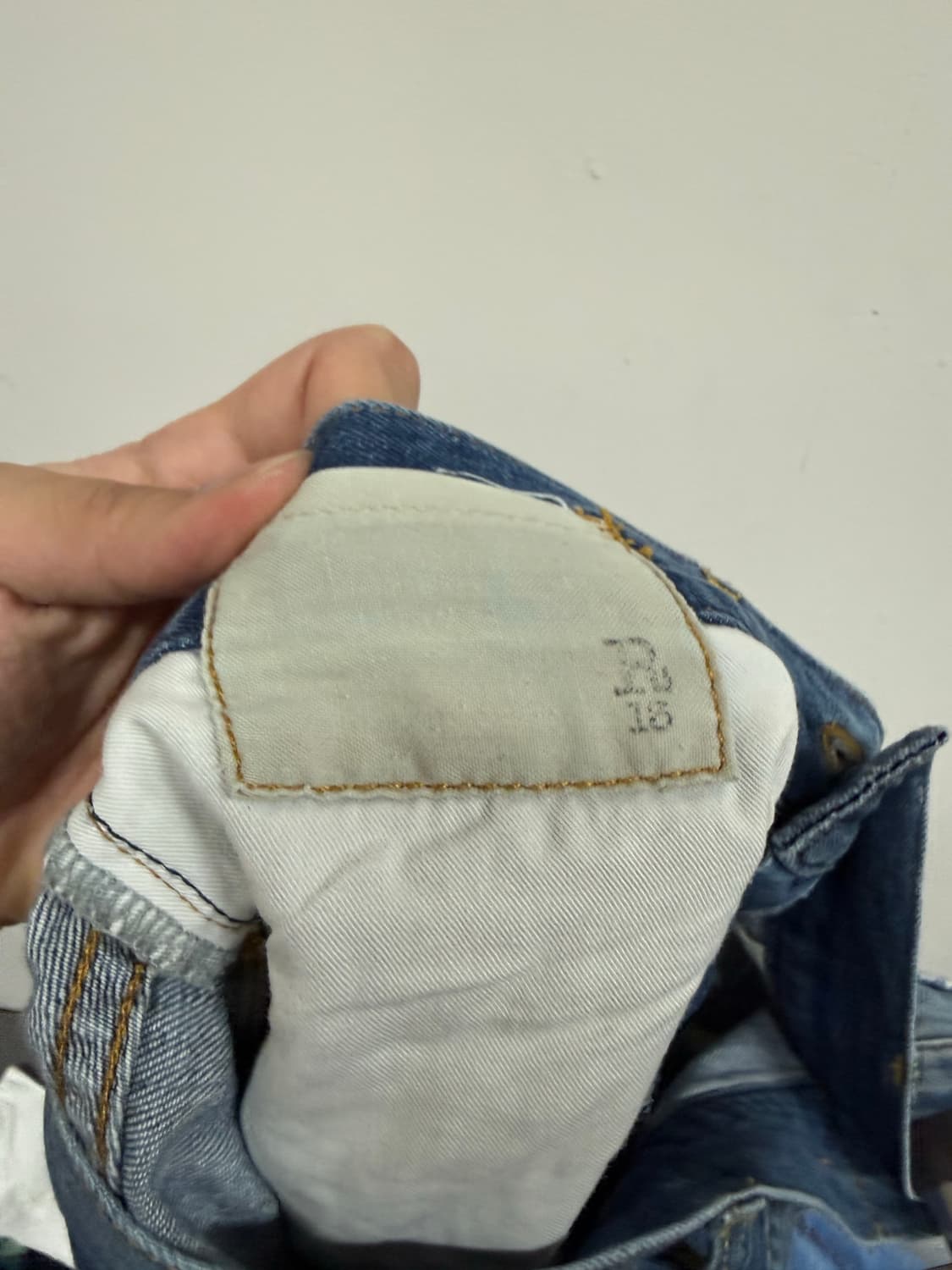 R13 초기 아카이브 데님 반바지  상품이미지5