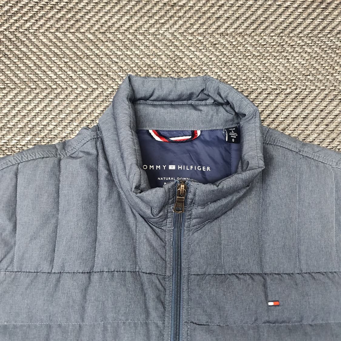 타미힐피거 오리털 경량패딩 남자105~110 상품이미지9