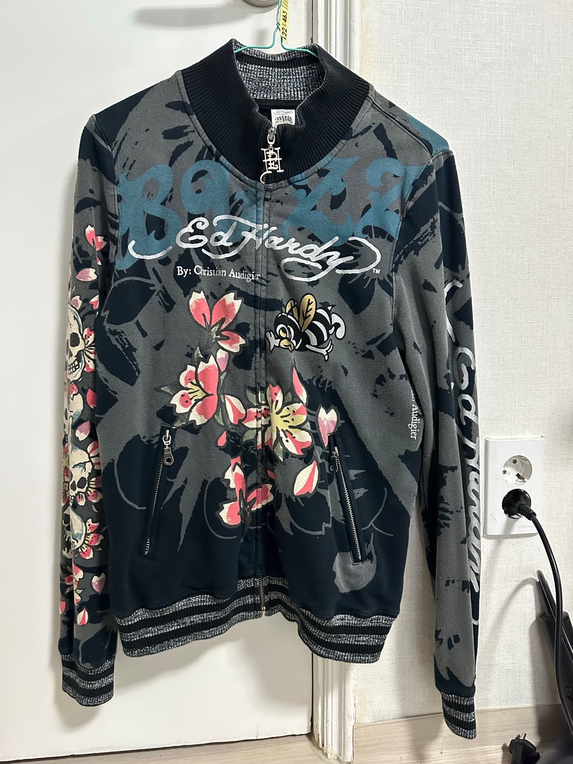 에드하디 프린팅 집업 상품이미지1