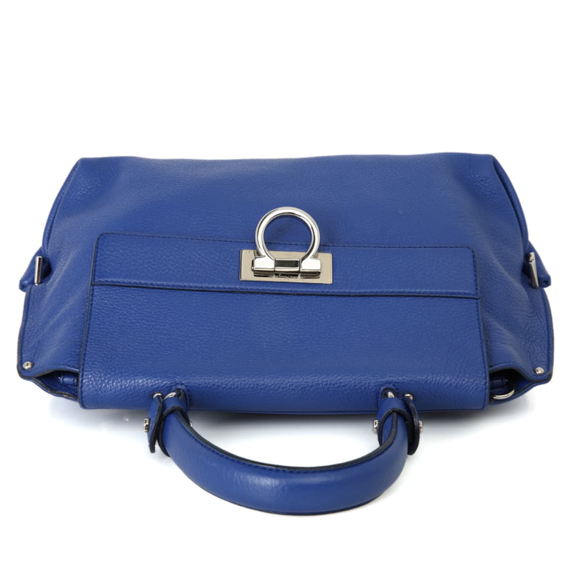 페라가모 소피아 토트백 블루 간치니 보스턴 21F896 상품이미지5