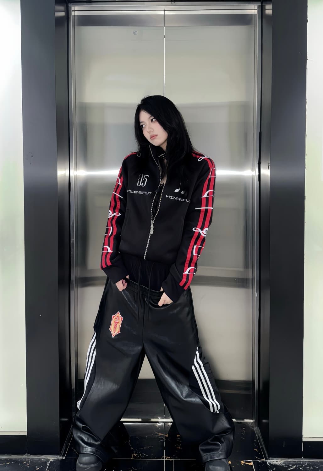 Music Dream Embroidered Zip Hoodie 상품이미지5