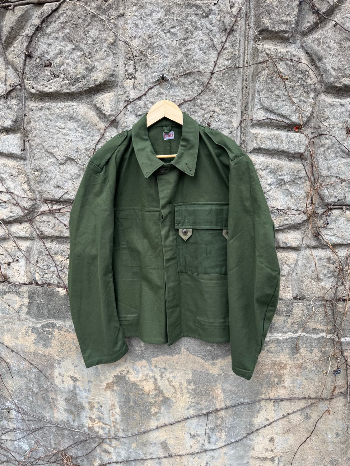 60s 스웨덴군 모터사이클 자켓 하계용 오리지널 상품이미지1