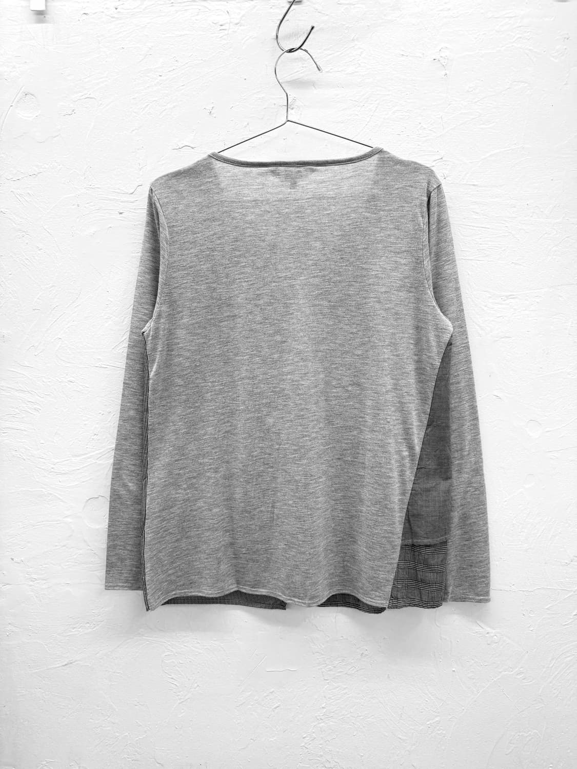 atsuro tayama 체크 레이어드 롱슬리브 상품이미지5