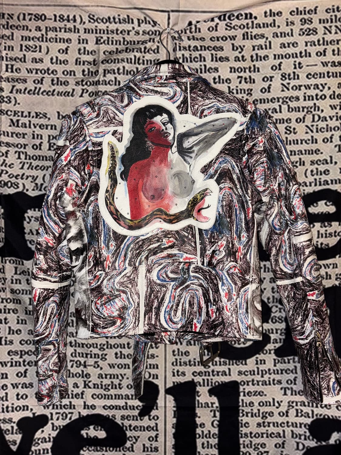 Claire Barrow hand painting jacket 상품이미지10