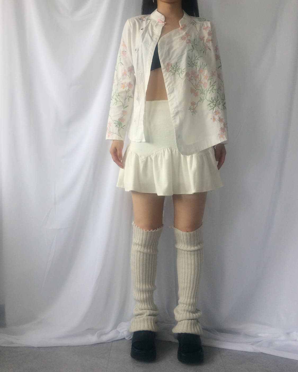 Flare mini skirt 상품이미지5