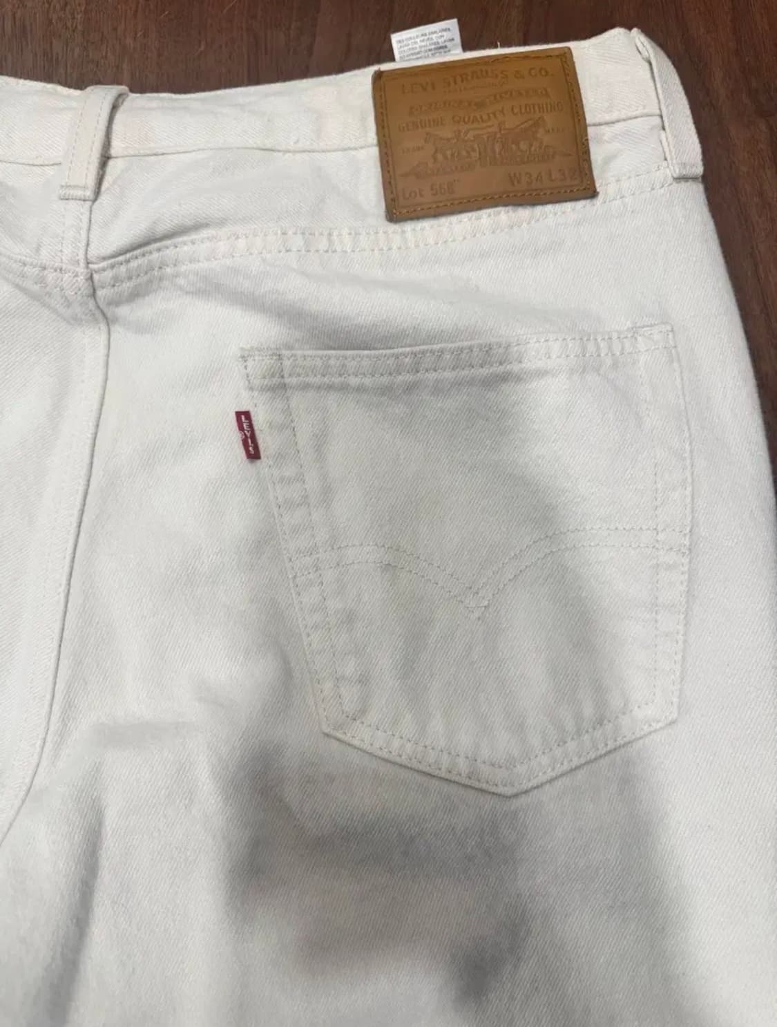 리바이스 568 에크루 데님  상품이미지2