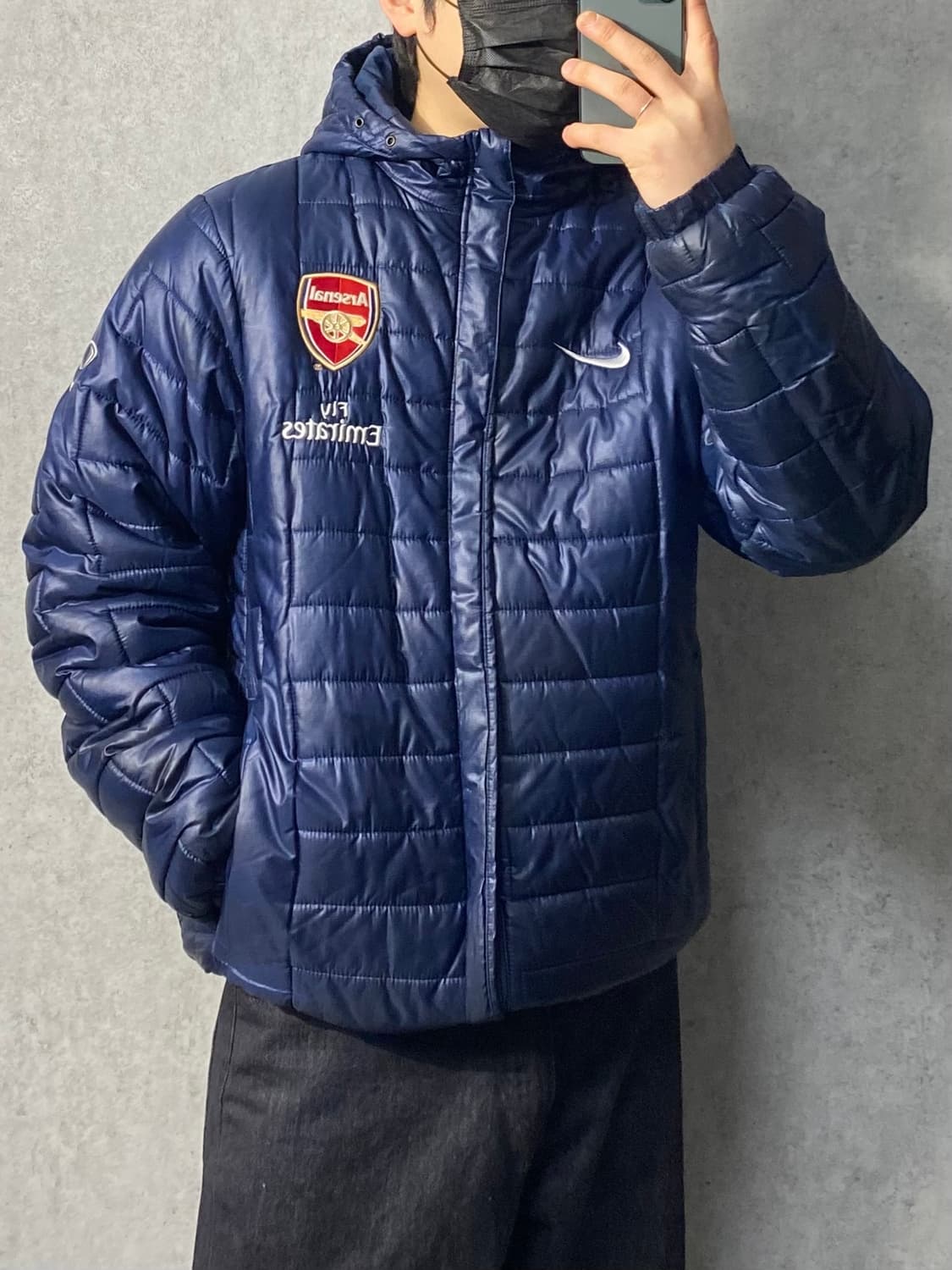 [M] 00s Nike 나이키 아스널 경량 패딩 상품이미지10