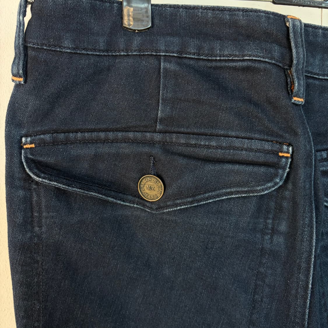 캘빈클라인 블랙 데님 카고 바지 상품이미지5