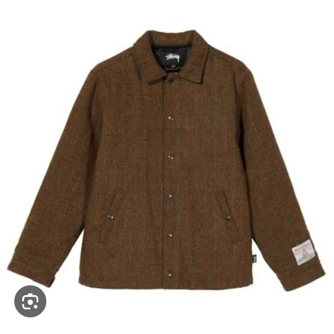 스투시 x 해리스트위드 자켓 XL 상품이미지1