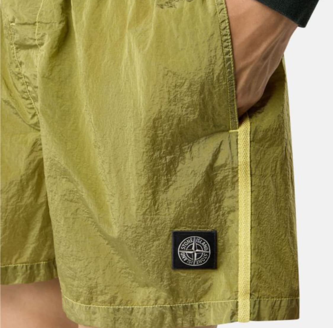 스톤아일랜드 나일론메탈 스윔팬츠 19ss XL(32-34) 상품이미지4