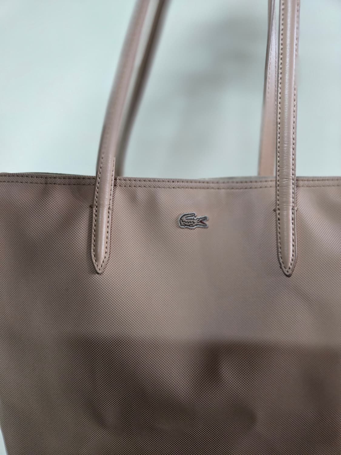 라코스테 인디언핑크 쇼퍼백 핑크 토트백 상품이미지7