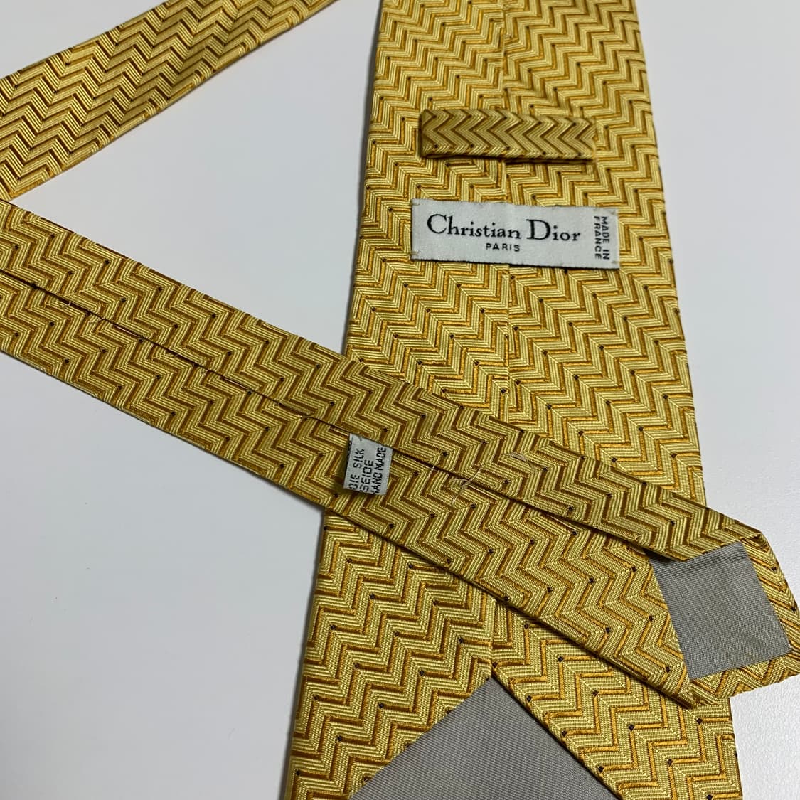 디올(Dior) 프랑스 100실크 명품넥타이 A등급 신형라벨 상품이미지7