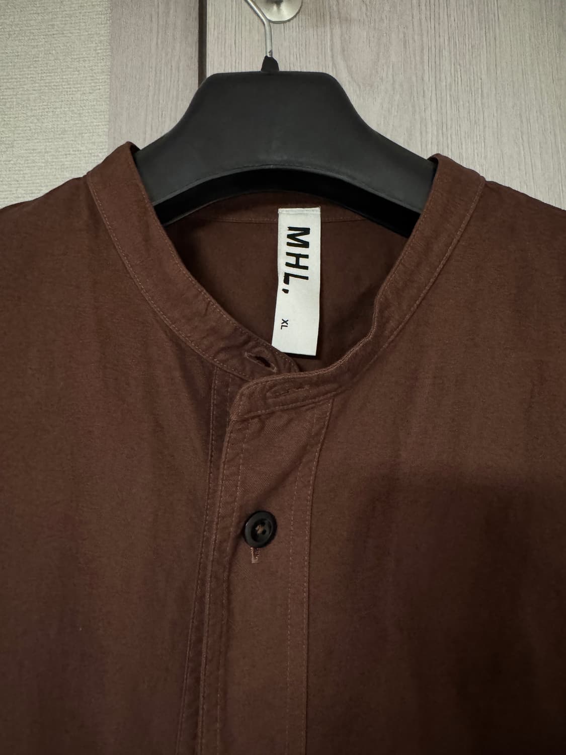 마가렛호웰 mhl 카라리스 셔츠 XL 상품이미지2