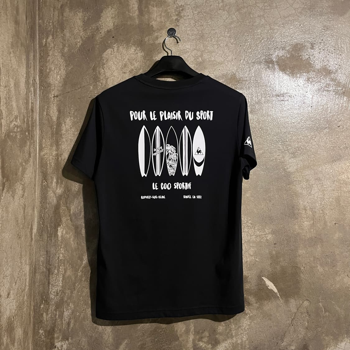 르꼬끄 반팔티셔츠 블랙 상품이미지5