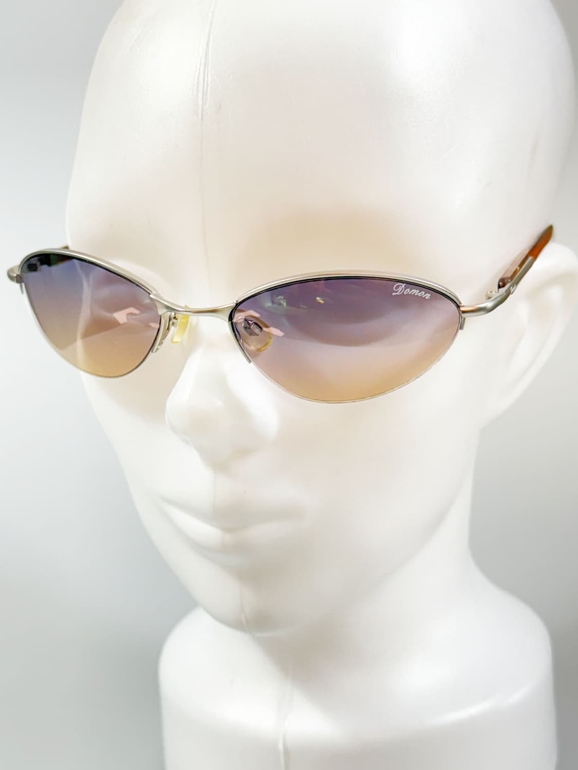 90s DOMON 반무테 스퀘어 틴트 빈티지 선글라스 상품이미지8