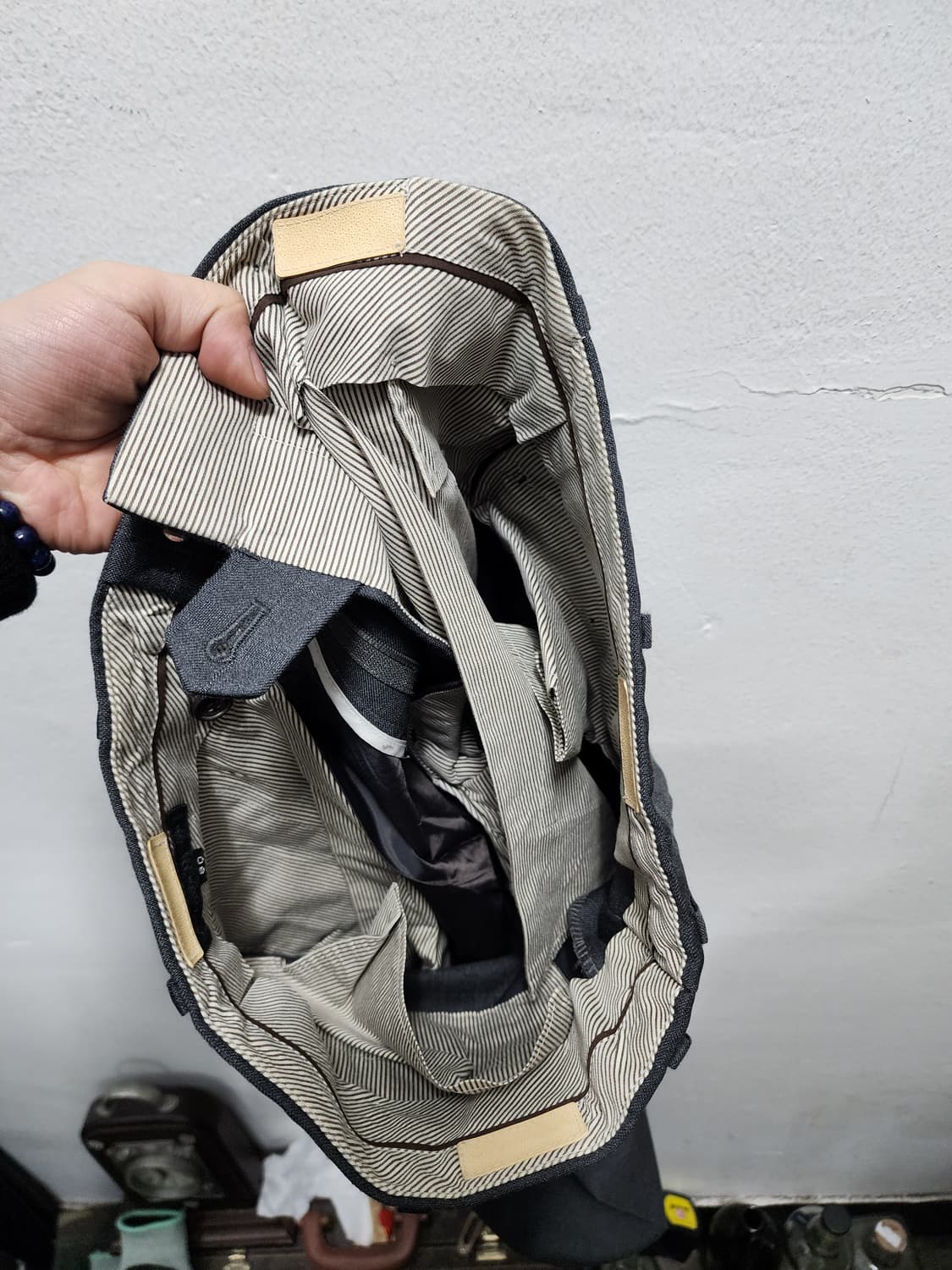 90s 빈티지 제냐 원단  wool 수트셋업 상품이미지9