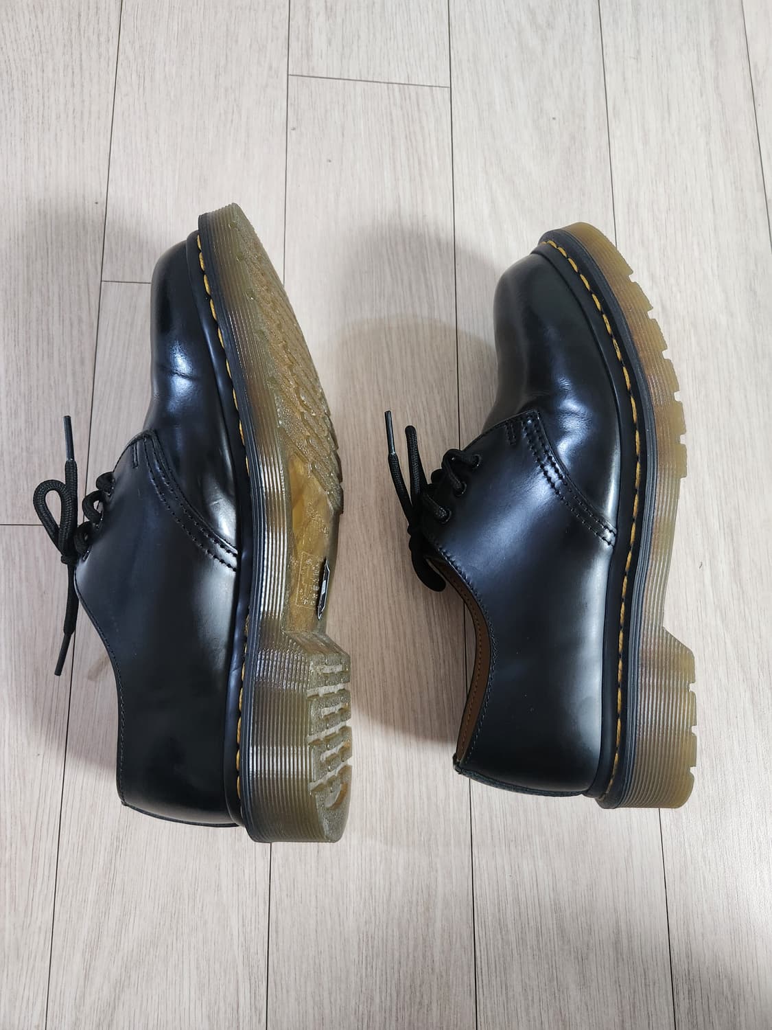 닥터마틴 1461 블랙 스무드 더비 슈즈 230 상품이미지4