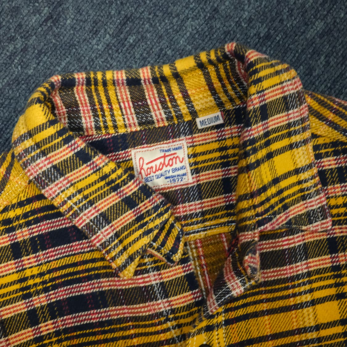 휴스턴 체크 워크셔츠 상품이미지2