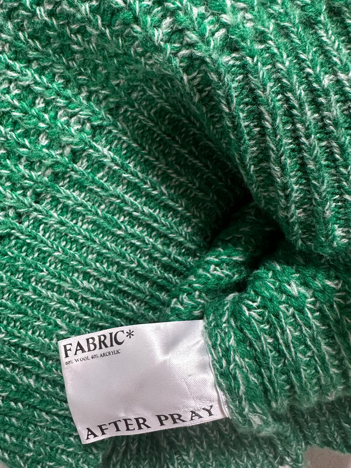 에프터프레이 안타리시아 니트 (그린) 상품이미지4