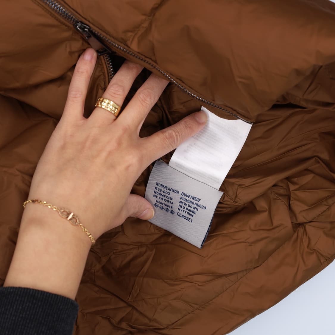 [3] 고급 여성 후드 패딩점퍼 1210H1 상품이미지8