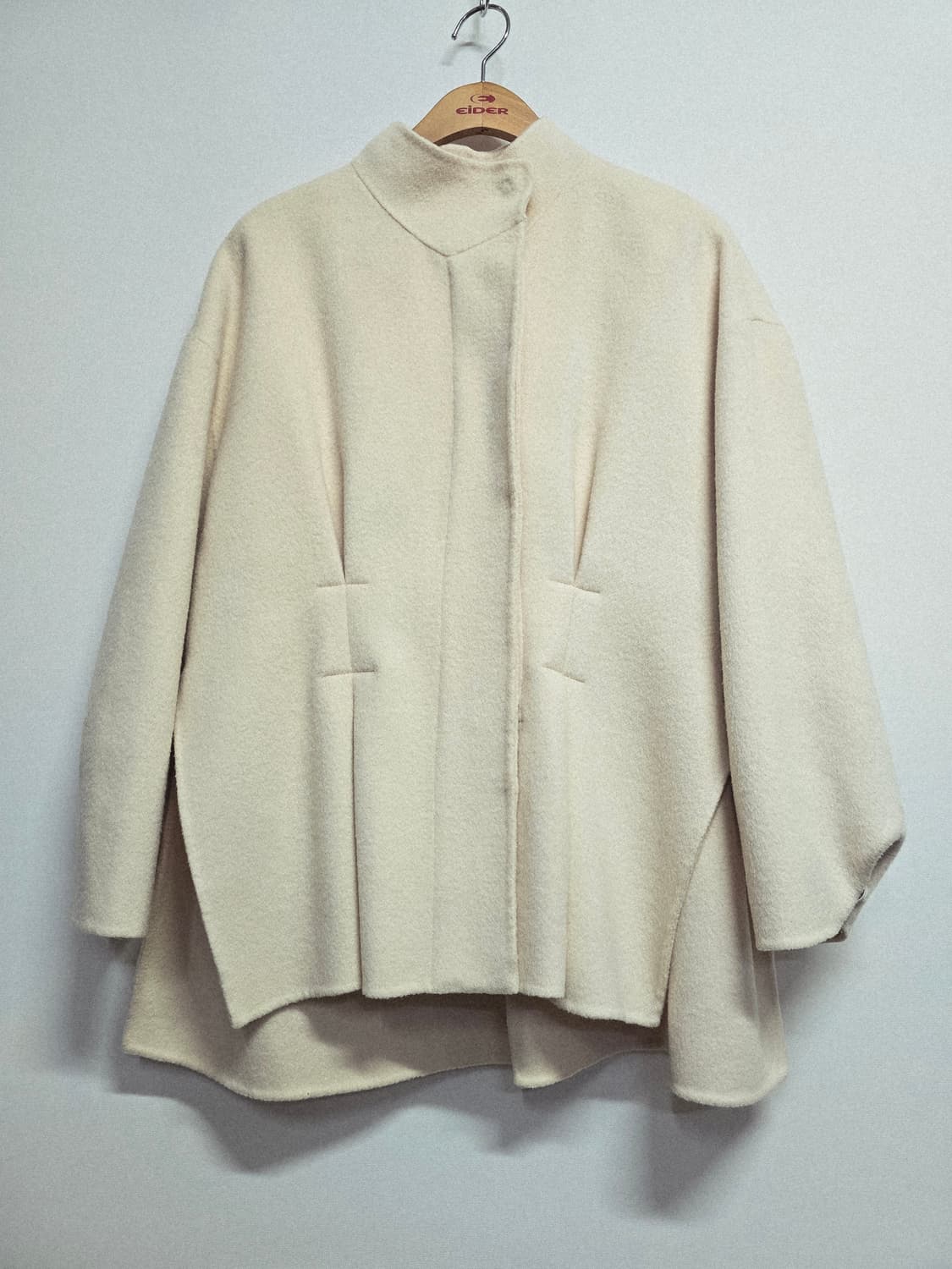 ANGELO 아이보리 핸드메이드 코트 자켓 상품이미지1