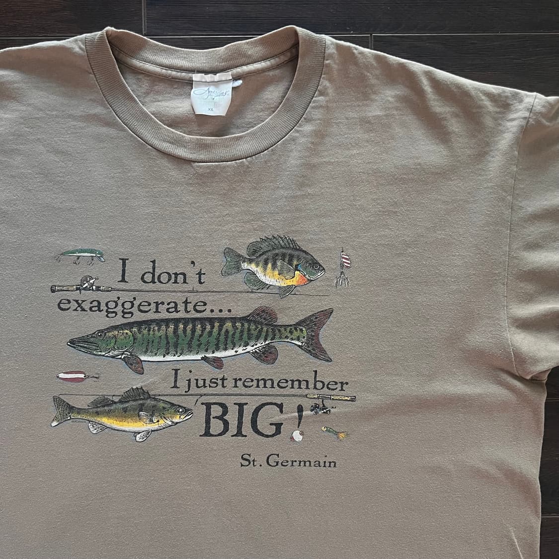 [XL] 미국 빈티지 Fishing 티셔츠 상품이미지6