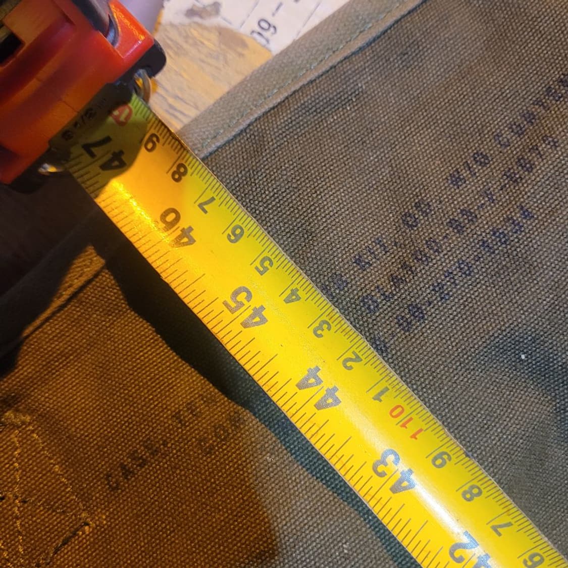 미 캔버스 텐트 수선 백 상품이미지7