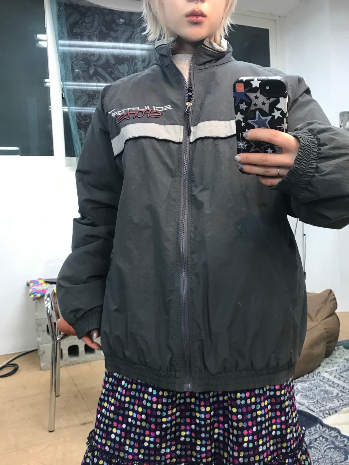 스컬프터 바람막이 점퍼 상품이미지1